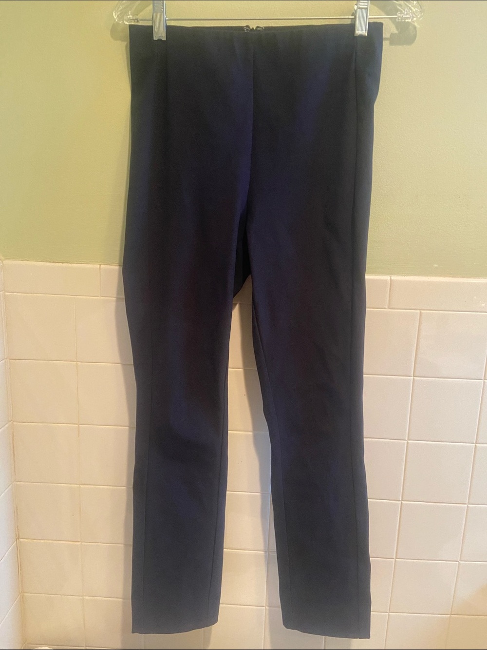 🩷Rag & Bone Women Black Pants Slim, Straight-Leg High Rise Stretch Size 4